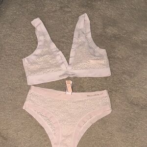 Victoria's Secret Pink Lace Bra